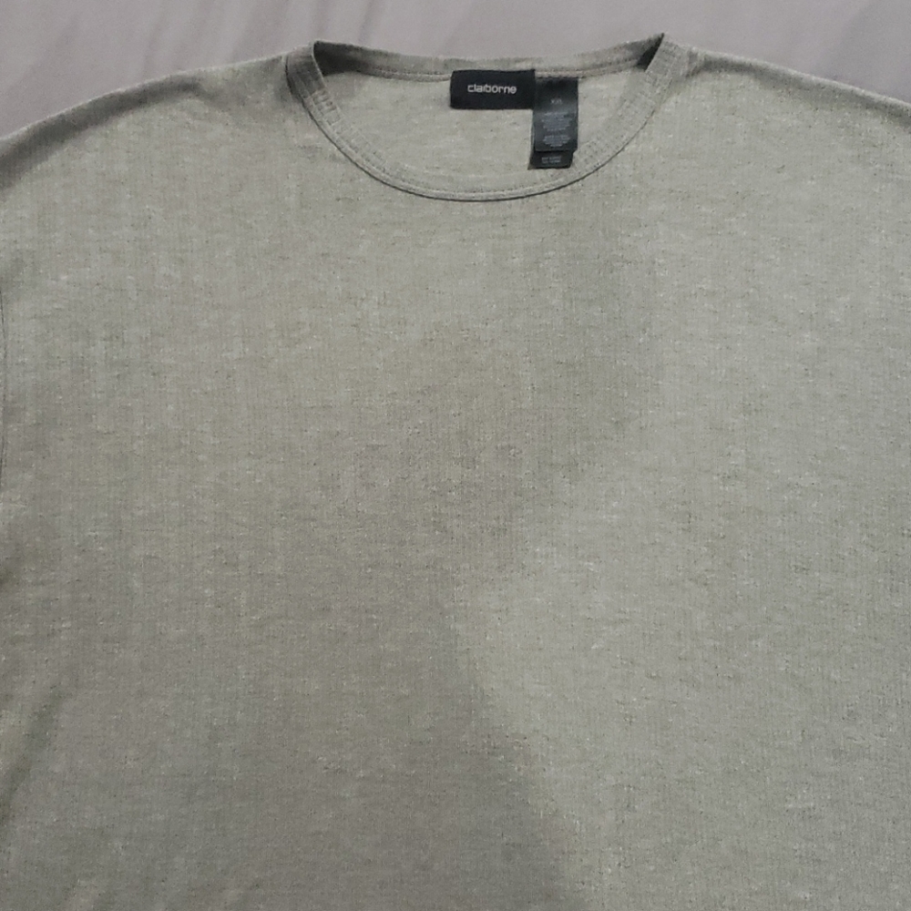 Claiborne grey shirt